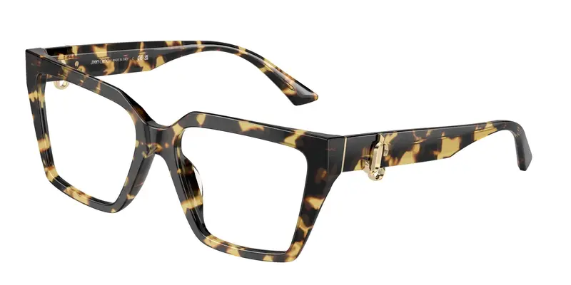 Jimmy Choo Donna JC3017U 5004 Montature da vista Acetato Havana  Cat Eye
