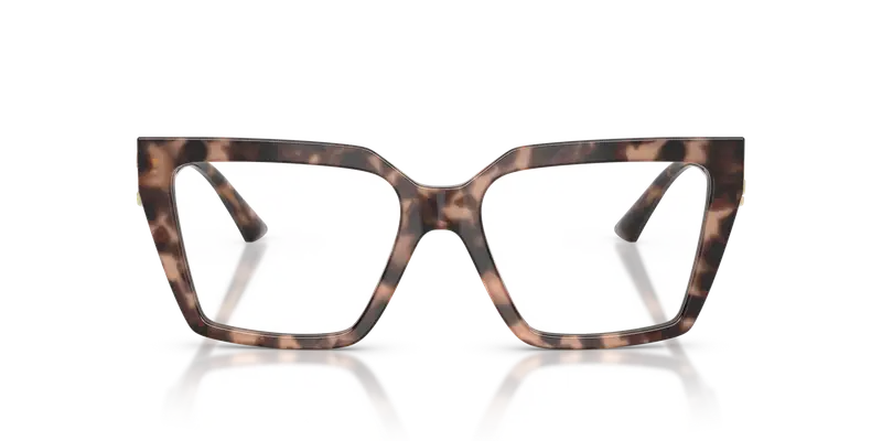 Jimmy Choo Donna JC3017U 5070 Montature da vista Acetato Tartaruga Trasparente Cat Eye Normale miniatura 2