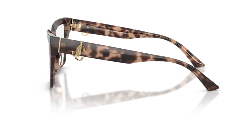 Jimmy Choo Donna JC3017U 5070 Montature da vista Acetato Tartaruga Trasparente Cat Eye Normale miniatura 3