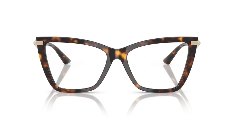 Jimmy Choo Donna JC3020B 5002 Montature da vista Acetato Tartaruga Trasparente Cat Eye Normale miniatura 2