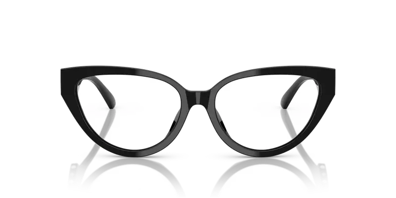 Jimmy Choo Donna JC3023HU 5000 Montature da vista Acetato Nero Trasparente Cat Eye Normale miniatura 2