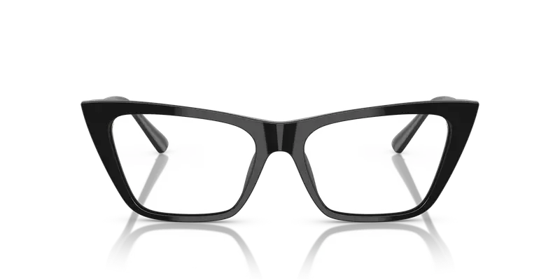 Jimmy Choo Donna JC3025 5000 Montature da vista Acetato Nero Trasparente Cat Eye Normale miniatura 2