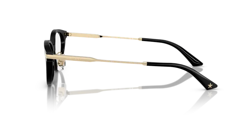 Jimmy Choo Donna JC3029D 5000 Montature da vista Acetato Nero Trasparente Rotonda Normale miniatura 3