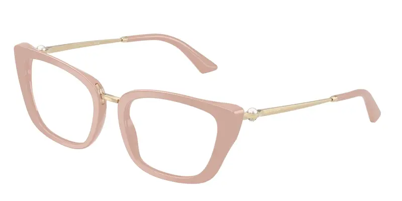 Jimmy Choo Donna JC3034HB  5014 Montature da vista Acetato Rosa Trasparente Cat Eye Normale