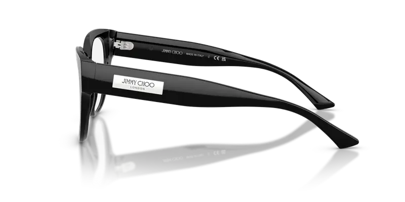 Jimmy Choo Donna JC3035 5000 Montature da vista Acetato Nero Trasparente Pantos Normale miniatura 3
