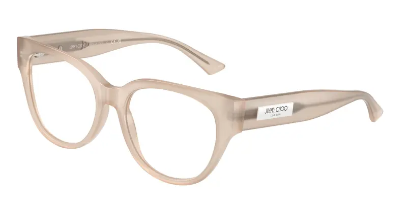 Jimmy Choo Donna JC3035  5025 Montature da vista Acetato Marrone Trasparente Pantos Normale