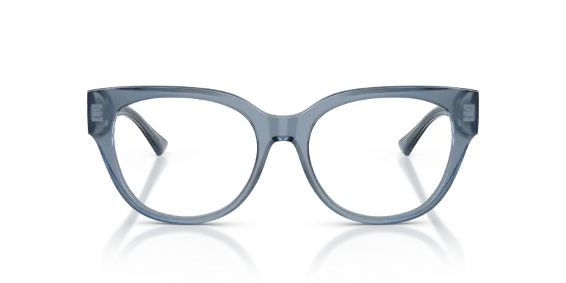 Jimmy Choo Donna JC3035 5067 Montature da vista Acetato Blu Trasparente Pantos Normale miniatura 2