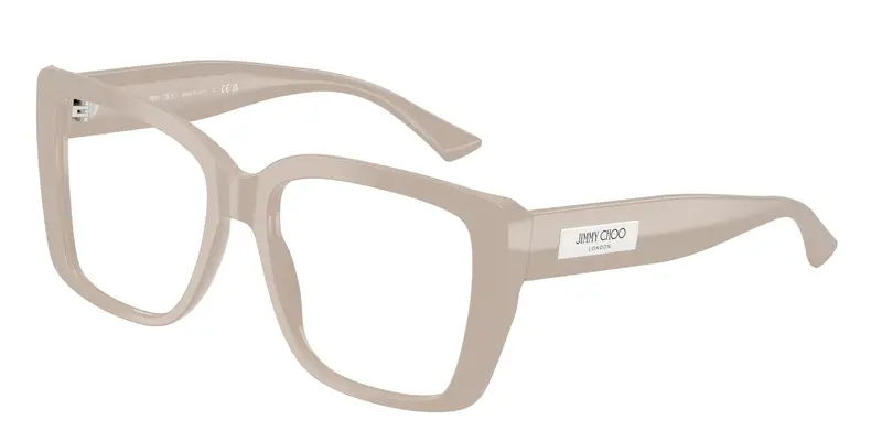 Jimmy Choo Donna JC3037  5033 Montature da vista Acetato Marrone Trasparente Squadrata Normale