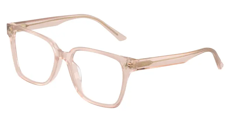 Jimmy Choo Donna JC3038D  5052 Montature da vista Acetato Rosa Trasparente Squadrata Normale