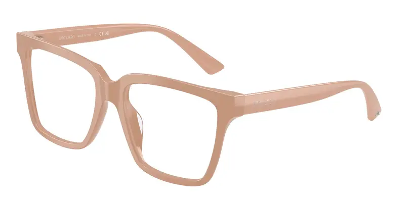 Jimmy Choo Donna JC3040U  5019 Montature da vista Acetato Rosa Trasparente Squadrata Normale
