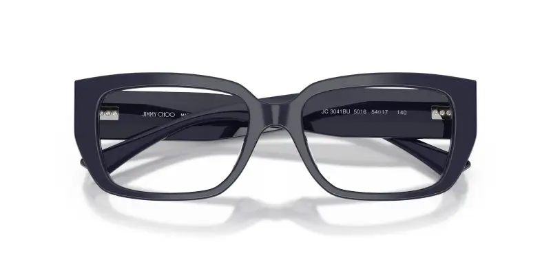 Donna JC3041BU 5016 Montature da vista Acetato Blu Trasparente Pillow Normale miniatura 2