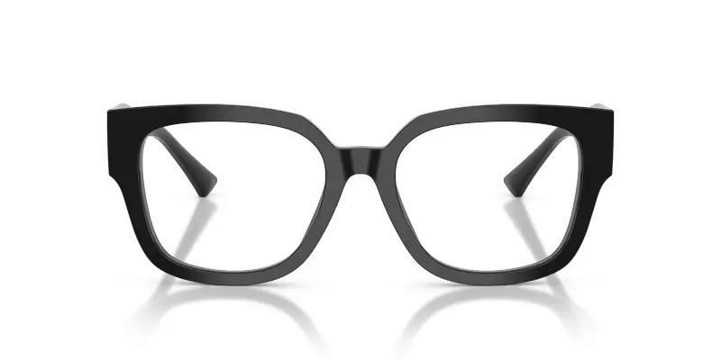 Donna JC3042B 5000 Montature da vista Acetato Nero Trasparente Squadrata Normale miniatura 3