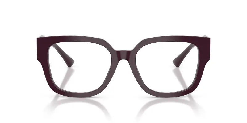 Donna JC3042B 5075 Montature da vista Acetato Viola Trasparente Squadrata Normale miniatura 3