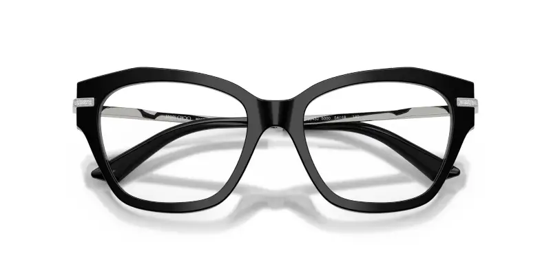 Donna JC3043J 5000 Montature da vista Acetato Nero Trasparente Cat Eye Normale miniatura 2