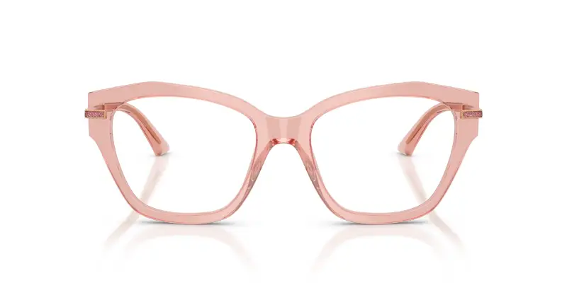 Donna JC3043J 5079 Montature da vista Acetato Rosa Trasparente Cat Eye Normale miniatura 3