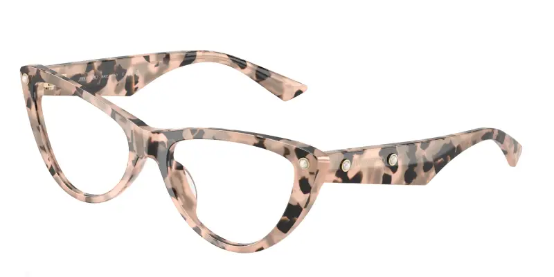 Donna JC3044HU 5080 Montature da vista Acetato Tartaruga Trasparente Cat Eye Normale