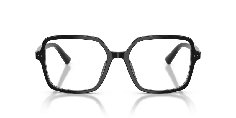 Donna JC3046U 5000 Montature da vista Acetato Nero Trasparente Squadrata Normale miniatura 3