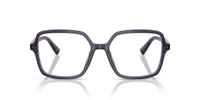 Donna JC3046U 5087 Montature da vista Acetato Viola Trasparente Squadrata Normale miniatura 3