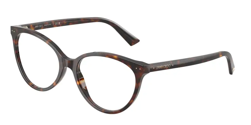 Donna JC3047 5002 Montature da vista Acetato Tartaruga Trasparente Pantos Normale