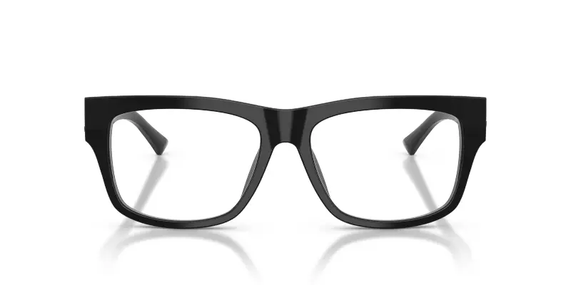 Donna JC3049U 5000 Montature da vista Acetato Nero Trasparente Pillow Normale miniatura 3