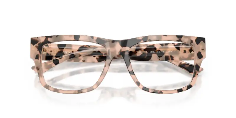 Donna JC3049U 5080 Montature da vista Acetato Tartaruga Trasparente Pillow Normale miniatura 2