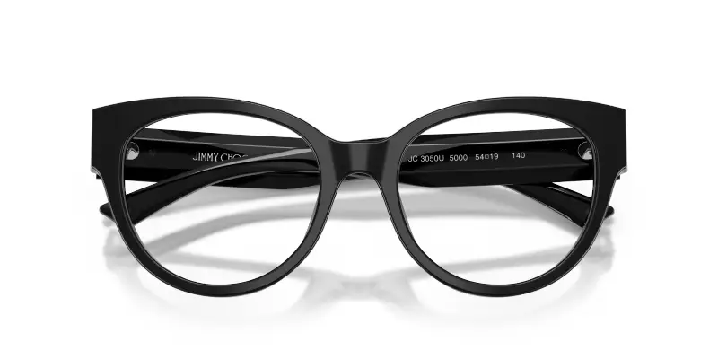 Donna JC3050U 5000 Montature da vista Acetato Nero Trasparente Pantos Normale miniatura 2