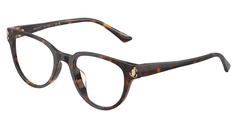 Donna JC3051D 5002 Montature da vista Acetato Tartaruga Trasparente Pantos Normale