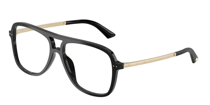 Donna JC3052U 5000 Montature da vista Acetato Nero Trasparente Pilot Normale