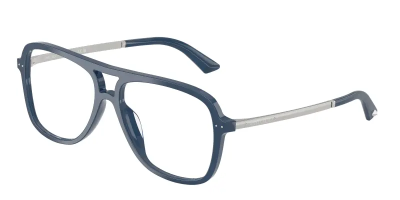 Donna JC3052U 5088 Montature da vista Acetato Blu Trasparente Pilot Normale