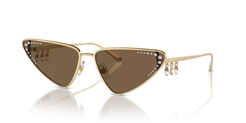 Jimmy Choo Occhiali da sole Donna Marrone 835628 miniatura 3