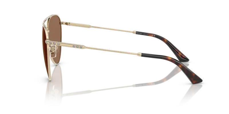 Jimmy Choo Occhiali da sole Donna Marrone 844922 miniatura 3