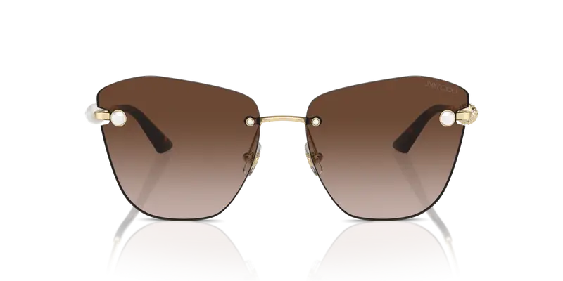 Jimmy Choo Occhiali da sole Donna Marrone 829149 miniatura 2
