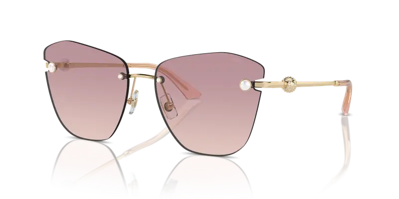 Jimmy Choo Occhiali da sole Donna Marrone 829150 miniatura 3