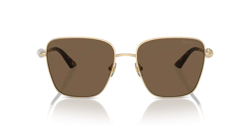 Jimmy Choo Occhiali da sole Donna Marrone 835767 miniatura 2