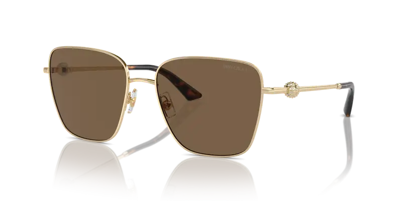 Jimmy Choo Occhiali da sole Donna Marrone 835767 miniatura 3