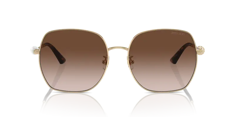 Jimmy Choo Occhiali da sole Donna Oro 835870 miniatura 2