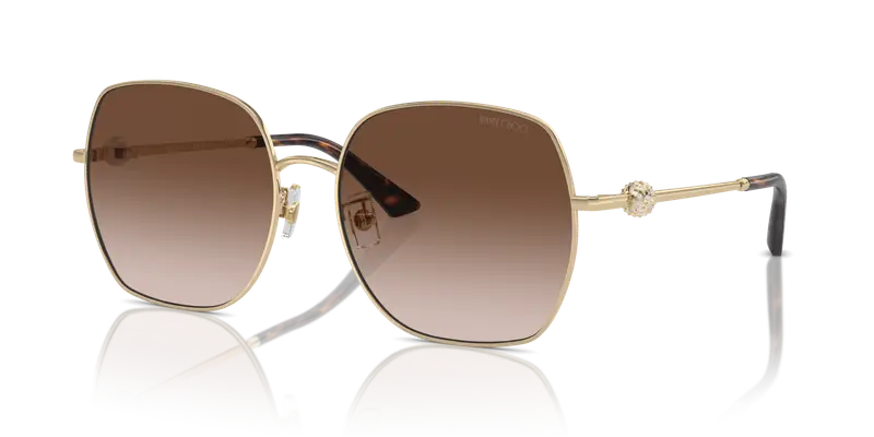 Jimmy Choo Occhiali da sole Donna Oro 835870 miniatura 3