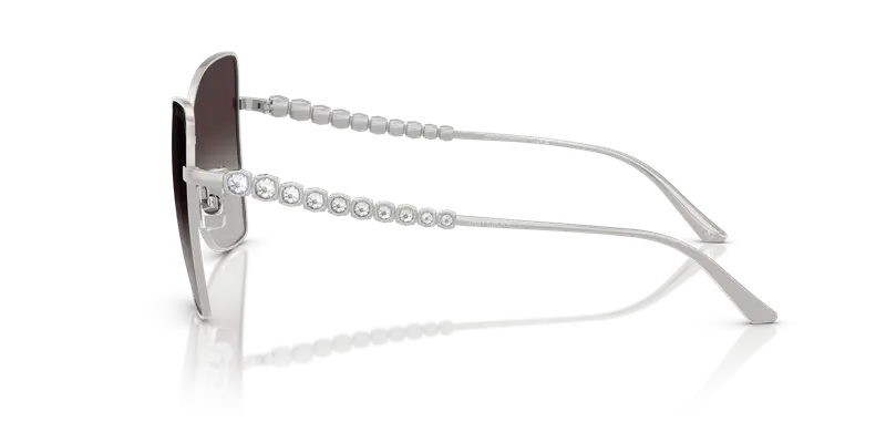 Jimmy Choo Occhiali da sole Donna Argento 837922 miniatura 3