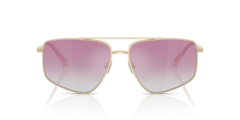 Jimmy Choo Occhiali da sole Donna Oro Rosa 837709 miniatura 2