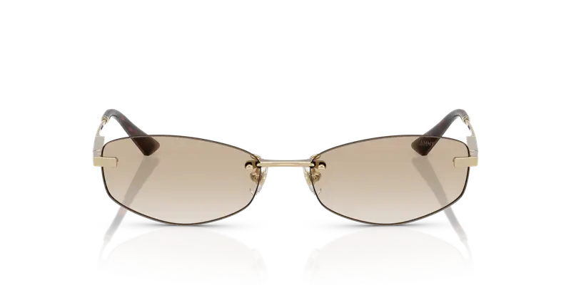 Jimmy Choo Occhiali da sole Donna Oro 838051 miniatura 2