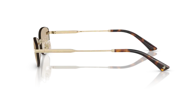 Jimmy Choo Occhiali da sole Donna Oro 838051 miniatura 3