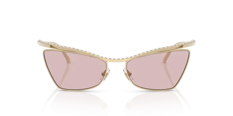 Jimmy Choo Occhiali da sole Donna Oro Rosa 846210 miniatura 2