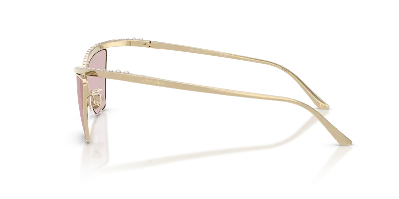 Jimmy Choo Occhiali da sole Donna Oro Rosa 846210 miniatura 3