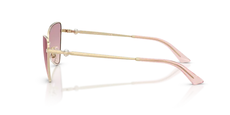 Jimmy Choo Occhiali da sole Donna Oro Rosa 846220 miniatura 3