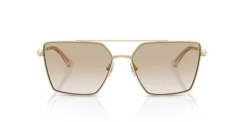 Jimmy Choo Occhiali da sole Donna Oro 846223 miniatura 2