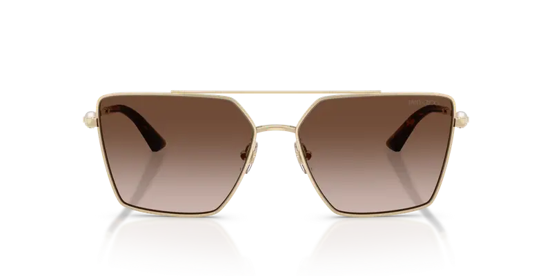 Jimmy Choo Occhiali da sole Donna Marrone 846222 miniatura 2