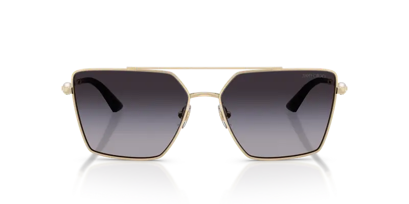 Jimmy Choo Occhiali da sole Donna Oro 846221 miniatura 2