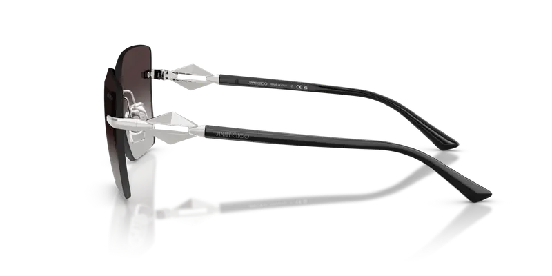 Jimmy Choo Occhiali da sole Donna Grigio 847005 miniatura 3