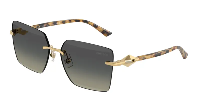 Jimmy Choo Occhiali da sole Donna Oro 847008