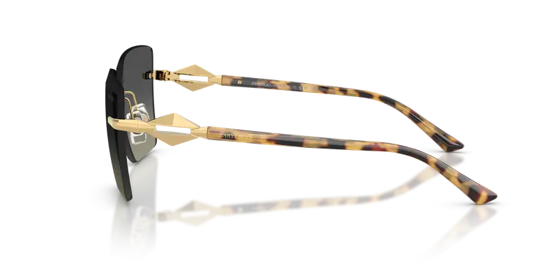 Jimmy Choo Occhiali da sole Donna Grigio 847008 miniatura 3